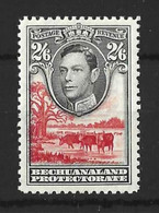 BECHUANALAND......KING GEORGE VI...(1936-52..)....." 1938.."........2/6...........SG126..........MH.... - 1885-1964 Bechuanaland Protectorate