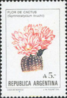 219369 MNH ARGENTINA 1987 FLOR DE CACTUS - Oblitérés