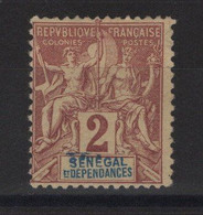 Senegal - N°9 - Variete De Surcharge - NSG Neuf Sans Gomme - Unused Stamps