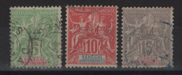 Senegal - N°21 à 23 - Obliteres - Cote 8€ - Used Stamps