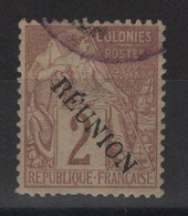 Réunion - N°18a - Avec Accent Sur Le E - Oblitere - Cote 50€ - Used Stamps