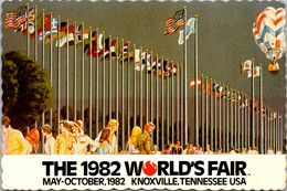 Tennessee Knoxville The 1982 World's Fair Court Of Flags - Knoxville