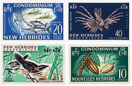 639240 HINGED NUEVAS HEBRIDAS 1965 FLORA Y FAUNA - Collections, Lots & Séries