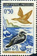 354169 MNH SAN PEDRO Y MIQUELON 1963 AVES - Oblitérés