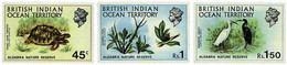 340547 MNH OCEANO INDICO BRITANICO 1971 RESERVA NATURAL DE ALDABRA - Territorio Britannico Dell'Oceano Indiano