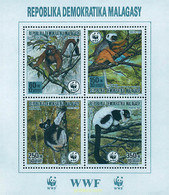 4244 MNH MADAGASCAR 1988 FAUNA DE MADAGASCAR - Chimpancés