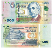Uruguay 500 Pesos 2014 UNC - Uruguay