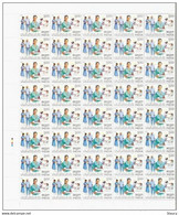 India 2011 THE TRAINED NURSES OF INDIA COMPLETE SHEET, MNH P. O Fresh & Fine, Rare - Other & Unclassified