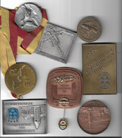 1390z: Österreich 1970- 1980 Diverse Tauben- & Geflügelzucht- Ehrenmedaillen Eines Ausstellers - Monete Allungate (penny Souvenirs)