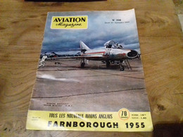 40/ AVIATION MAGAZINE N° 150 1955 MARCEL DASSAULT SUPER MYSTERE IV B I / AVION HELICOTERE ECT - Luftfahrt & Flugwesen