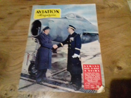 40/ AVIATION MAGAZINE N° 159 1955 REMISE DES F 84F A REIMS / L AVIATION MILITAIRE EN SUEDE ECT - Luftfahrt & Flugwesen