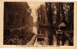 CPA MARCILLY-sur-EURE - Bords De L'Eure Au Moulin (163741) - Marcilly-sur-Eure