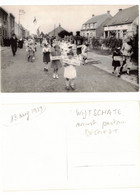 Wijtschate Heuvelland FOTOKAART Stoet 13 Augustus 1939, Stoet Aanstelling Nieuwe Pastoor Desmedt - Heuvelland
