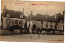 CPA MUSSY-sur-SEINE - Habitants - Les Ecoles (197271) - Mussy-sur-Seine