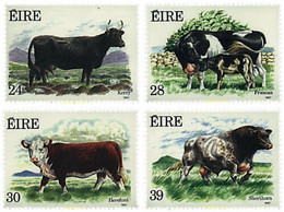 66728 MNH IRLANDA 1987 GANADERIA IRLANDESA - Collections, Lots & Series