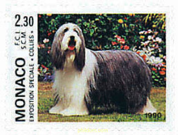 51030 MNH MONACO 1990 EXPOSICION CANINA - Other & Unclassified