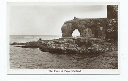 Scotland Postcard Shetland Horn Of Papa Rp Unused - Shetland