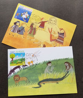 Vatican Europa CEPT Children's Books 2010 Child Painting (maxicard) - Brieven En Documenten