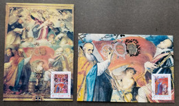 Vatican 5th Centenary Birth Of Pope Pius V 2004 Painting (maxicard) - Lettres & Documents