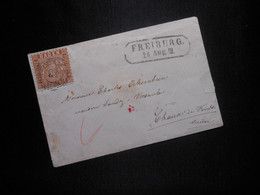 Baden Mi 15b  Brief  1862  Mi 420 € - Eb - Storia Postale