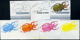 273083 MNH BURUNDI 1970 COLEOPTEROS - Nuevos