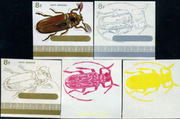 273089 MNH BURUNDI 1970 COLEOPTEROS - Nuevos