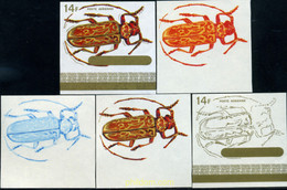 273090 MNH BURUNDI 1970 COLEOPTEROS - Nuevos