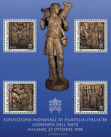 57036 MNH VATICANO 1998 ITALIA 98. EXPOSICION FILATELICA INTERNACIONAL - Used Stamps