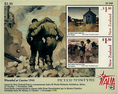 349437 MNH NUEVA ZELANDA 1998 ITALIA 98. EXPOSICION FILATELICA INTERNACIONAL - Errors, Freaks & Oddities (EFO)