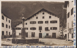 AK: 1934 Andeer, Dorfplatz. Gelaufen - Andeer