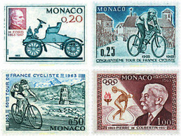 70321 MNH MONACO 1963 ANIVERSARIOS - Autres & Non Classés