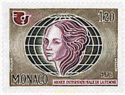 32560 MNH MONACO 1975 AÑO INTERNACIONAL DE LA MUJER - Autres & Non Classés