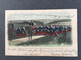 Infanterie Française En Manoeuvres Entre Moussey Et Colroy La Grande - Moussey