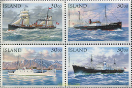 327660 MNH ISLANDIA 1995 BARCOS CORREO - Collections, Lots & Series
