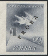 Poland 1955, Mi 905/6 VIII International Cycling Peace Race Original Proof Colour Guarantee PZF Expert Korszeń MNH** P30 - Prove & Ristampe