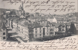 AK: Carte Postale, UPU.1906 Zürich-Enge - Breitlingerstrasse Und Umgebung . Gelaufen Von Zürich N. Stäfa - Stäfa