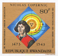 222004 MNH RUANDA 1973 500 ANIVERSARIO DEL NACIMIENTO DE NICOLAS COPERNICO - 1970-1979