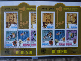 BURUNDI. 1977  : BLOC  N° 98 / 98A  **   -    CAT : 18€      D +  ND - Nuevos