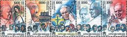 306067 MNH VATICANO 2000 VIAJES DEL PAPA JUAN PABLO II - Usados