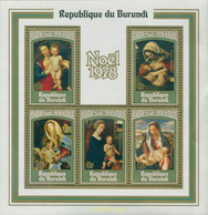 73477 MNH BURUNDI 1979 NAVIDAD - Nuevos