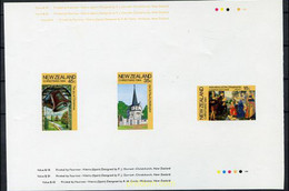 220309 MNH NUEVA ZELANDA 1984 NAVIDAD - Variétés Et Curiosités