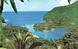 Caribbean - Marigot Bay Ste Lucia In The West Indies Islands Of The Caribbean Are Served By Hundreds ... - St. Lucia