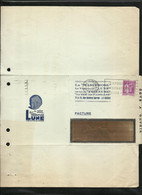 France N° 288 Seul Sur Lettre-facture Illustrée Vermifuge Lune Le Havre 17/8/1935 Flamme Expo Paris 1937 B/TB Voir Scans - Covers & Documents