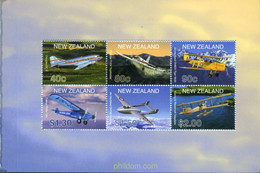 571970 MNH NUEVA ZELANDA 2001 AVIONES - Errors, Freaks & Oddities (EFO)