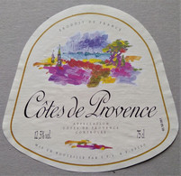 Ancienne étiquette - Côtes De Provence - - Vino Rosato