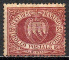 SAINT-MARIN 1877-90 * GOMME BICOLORE - Ungebraucht