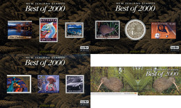 621787 MNH NUEVA ZELANDA 2001 BEST OF 2000 - Errors, Freaks & Oddities (EFO)