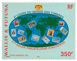 119220 MNH WALLIS Y FUTUNA 1997 4 COPA MUNDIAL DEL SELLO Y 51 SALON FILATELICO - Oblitérés