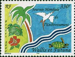 99997 MNH WALLIS Y FUTUNA 2002 DIA MUNDIAL DEL MEDIO AMBIENTE - Oblitérés