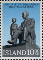 101196 MNH ISLANDIA 1968 CENTENARIO DEL NACIMIENTO DE FRIDRIK FRIDRIKSSON - Verzamelingen & Reeksen